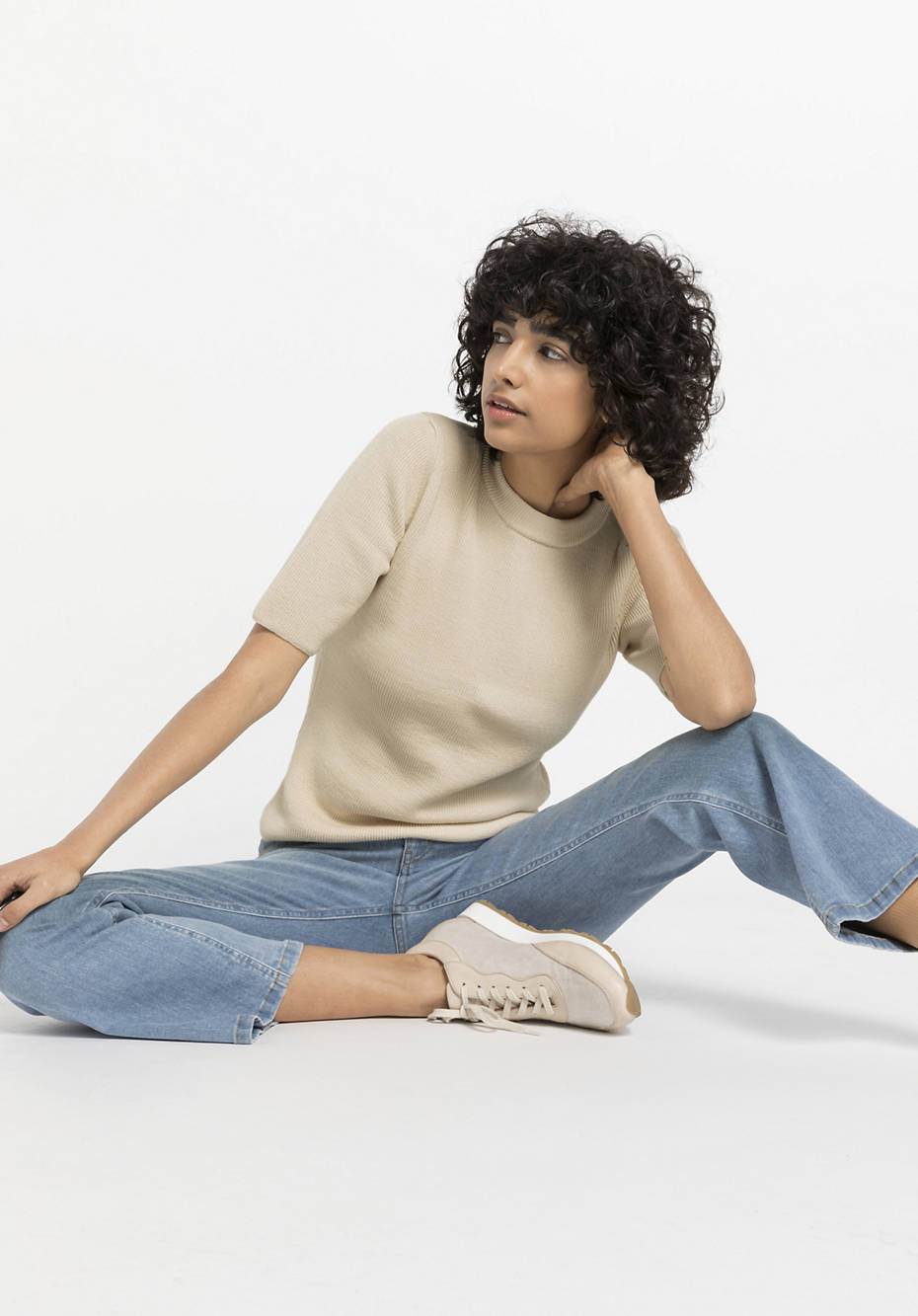 Pullover aus reiner Bio-Baumwolle