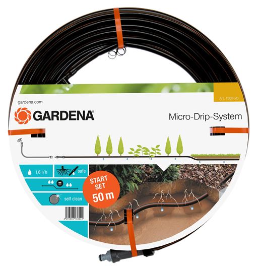 Gardena 1389-20 Podzemna i nadzemna cijev za kapanje 13,7 mm