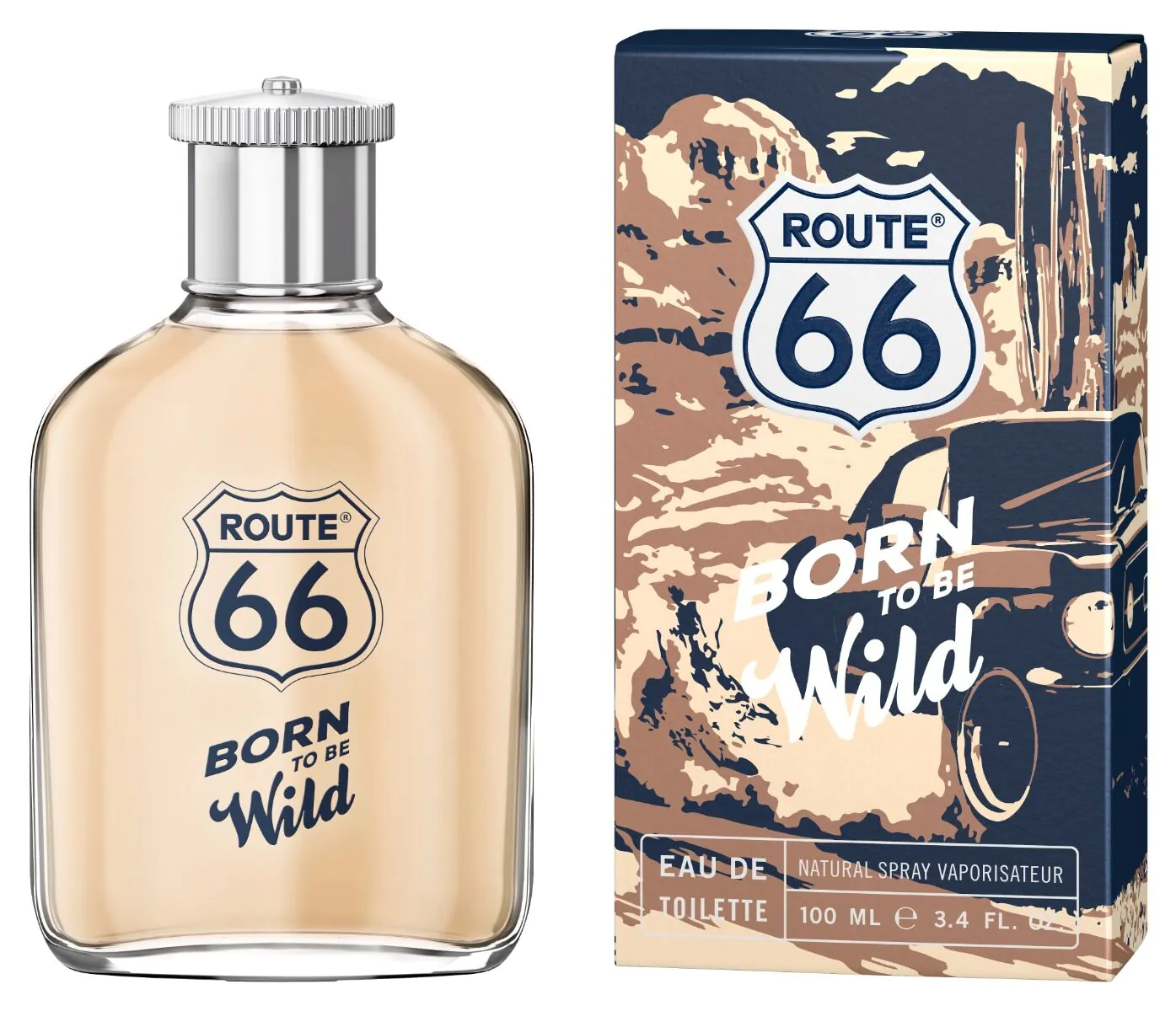 „Route 66 Born To Be Wild“ tualetinis vanduo vyrams