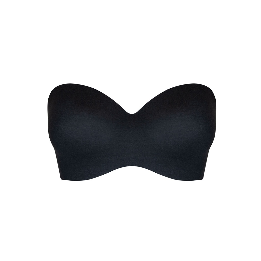 Luxury Strapless Bra Black