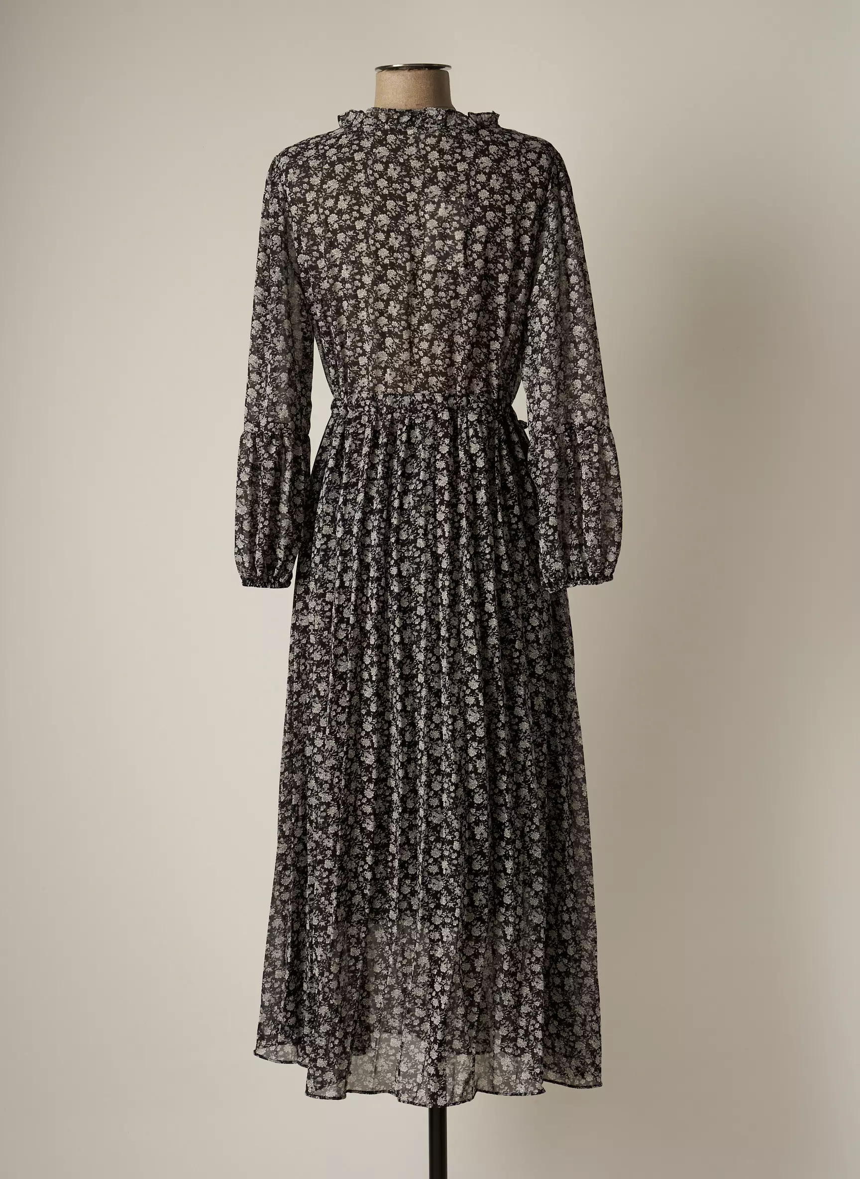 Season Robes Longues Femme couleur noir