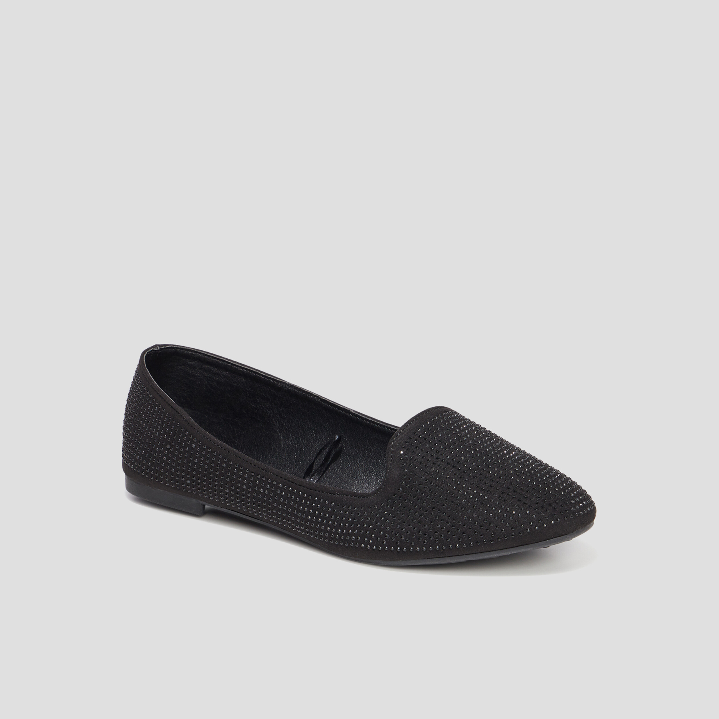 Ballerines à strass noir femme | La Halle