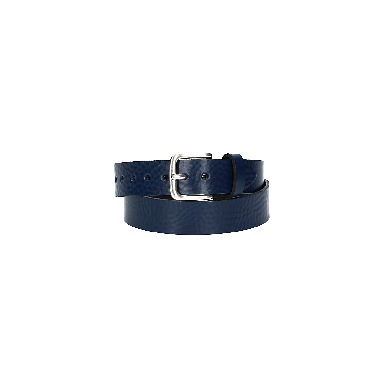 Kindergürtel 25mm in Blau mit Dornschließe oval für Kinder