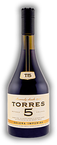Torres  5 Solera Reserva 1,0 Liter Torres  5 Solera Reserva 1,0 Liter  Alter 5 J. - 1	 Liter - Vol 38%
