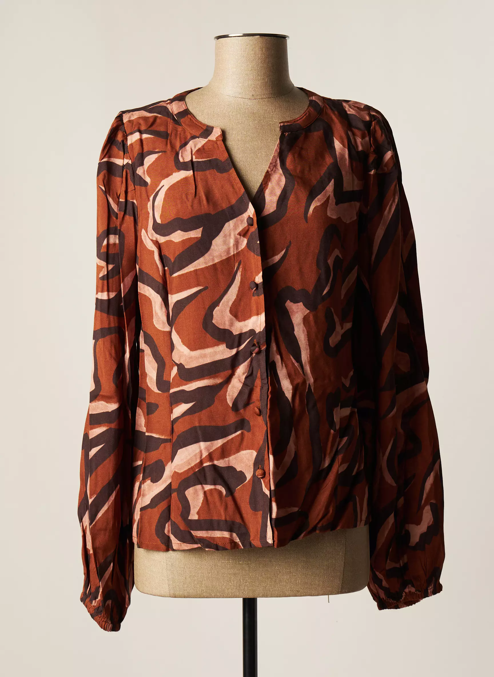 Cream Chemisiers Femme couleur marron