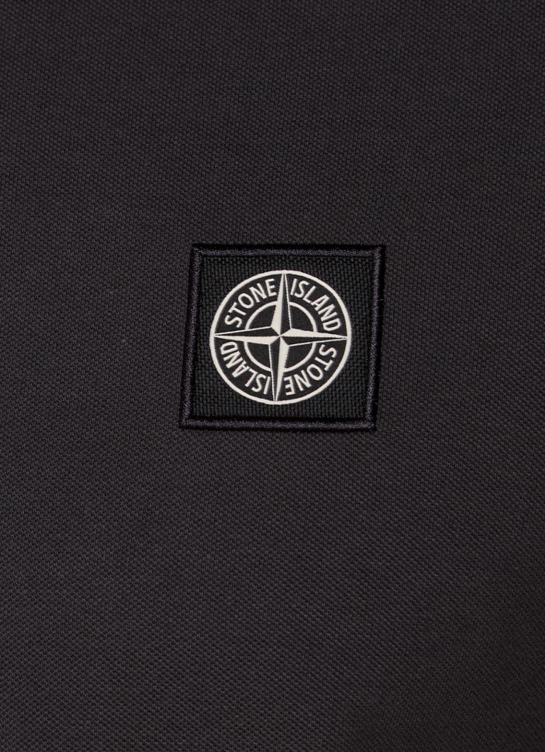 Πόλο μπλουζάκι Stone Island 2SC17 με λογότυπο, βαμβακερό, πικέ