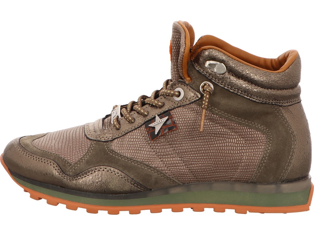 CETTI Stiefeletten taupe Schnürboot Stiefel Damen Taupe Neu