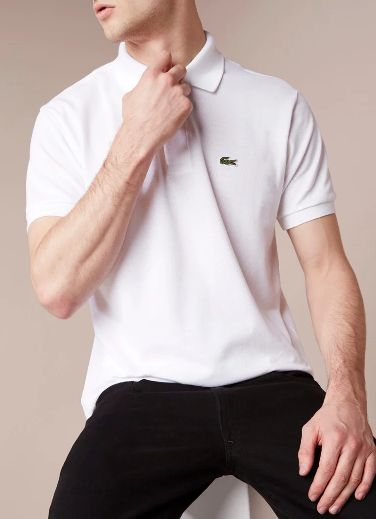 Lacoste Regular fit polo izgatavots no kokvilnas piqué