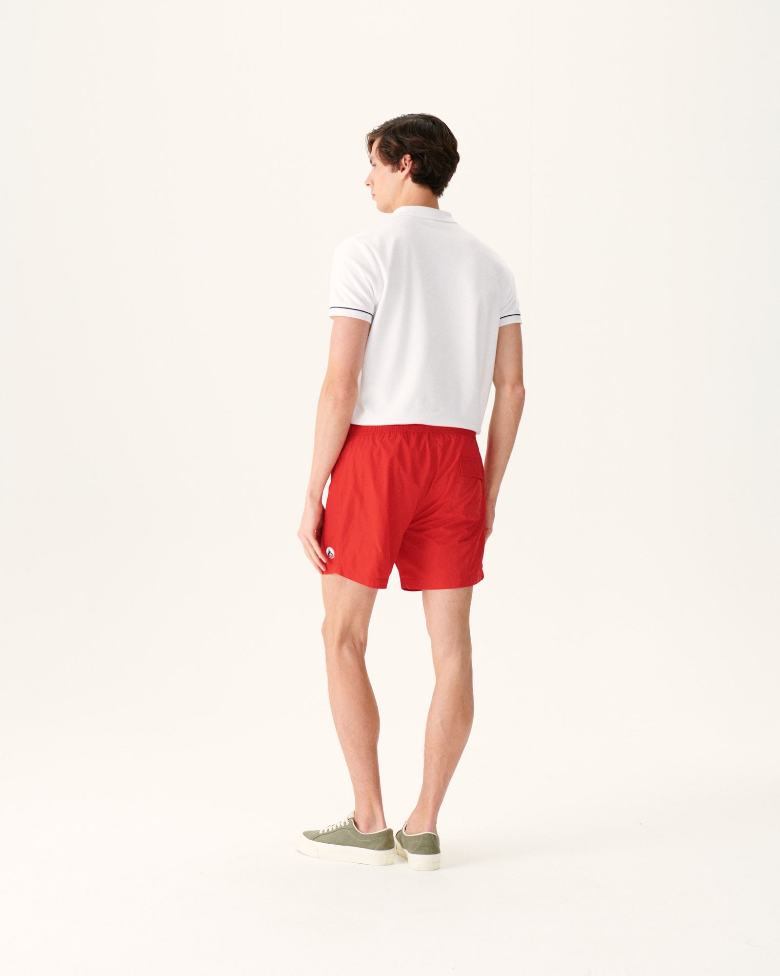 Short de bain Rouge vif Biarritz
