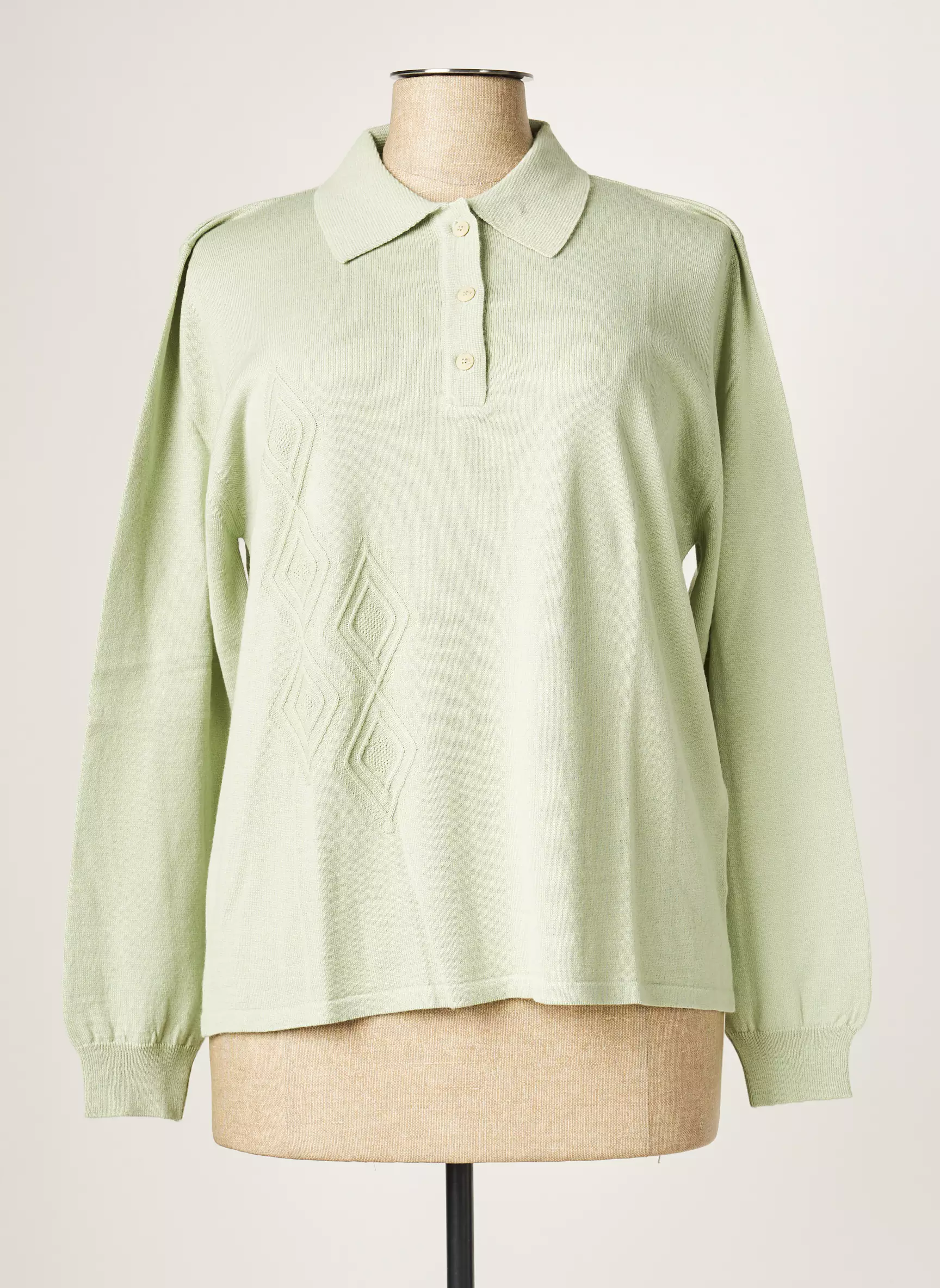 Pauporte Polos Femme couleur vert