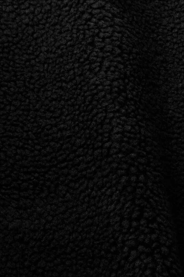 Jacke mit Teddyfell und Fleece