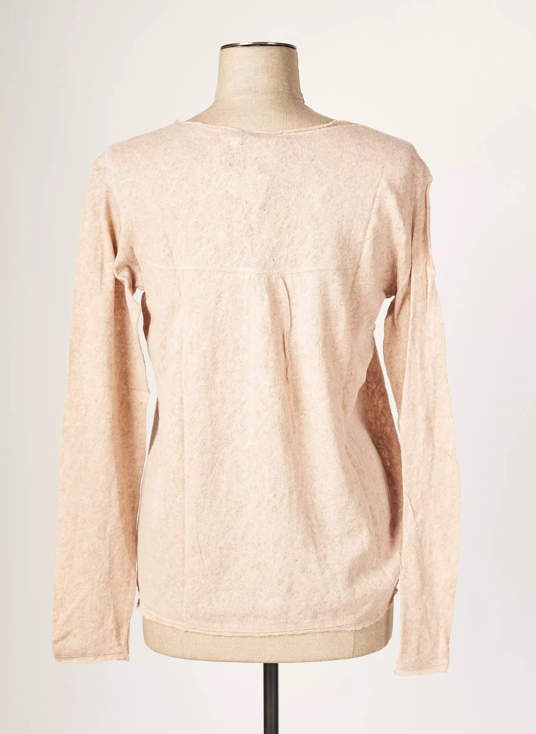 Terre Mer Pulls Femme couleur beige