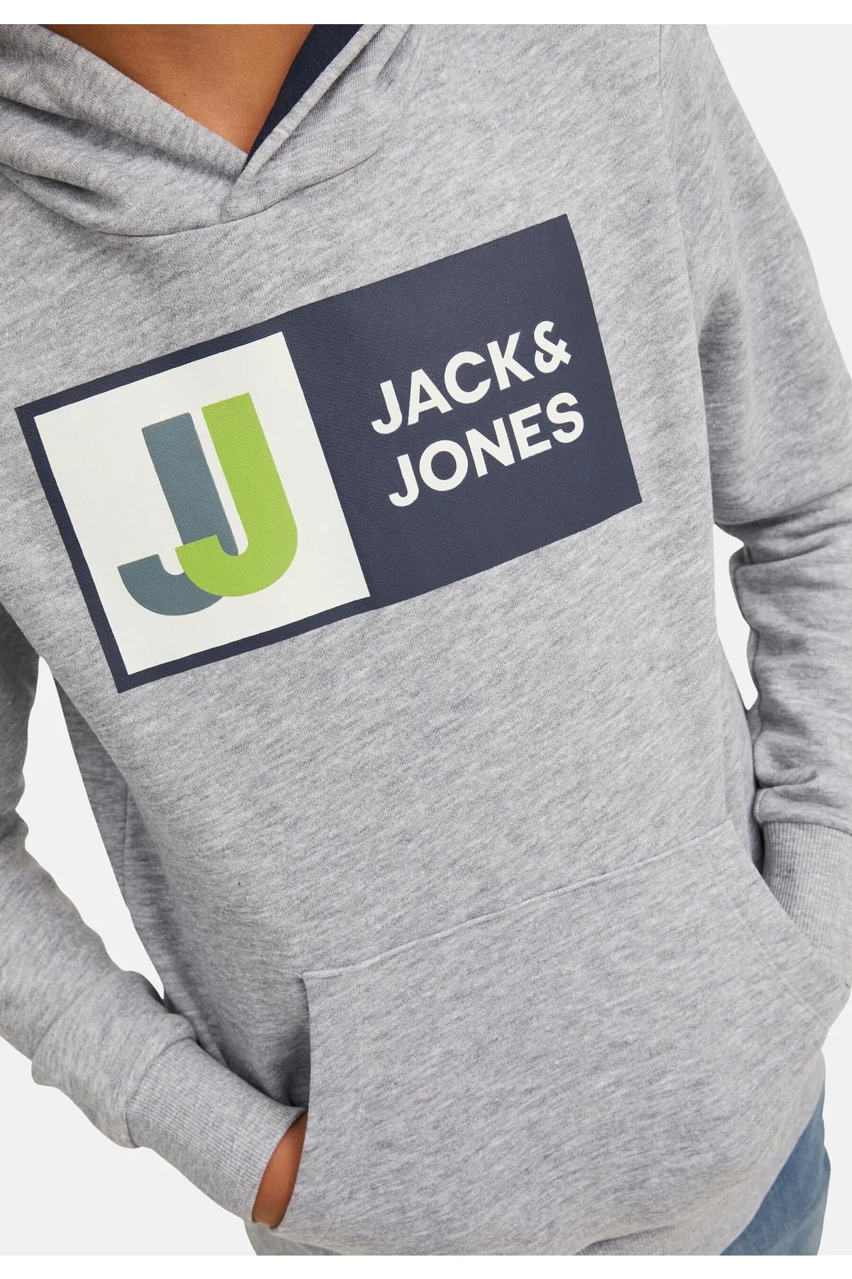 Jack & Jones  Sweatshirt - Grau - Regular Fit