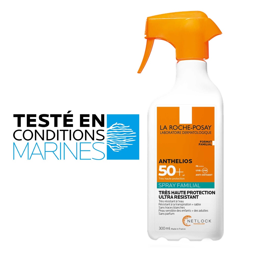 La Roche-Posay Anthelios Anthelios Spray Famille Très haute protection SPF50+ 300ml