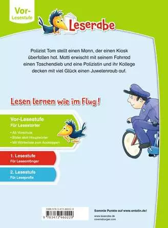 Leserabe – Vor-Lesestufe: Polizeigeschichten
