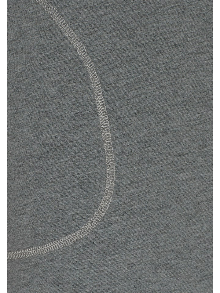 VIVANCE DREAMS Sleepshirt in melange-dunkelgrau günstig kaufen 32/34