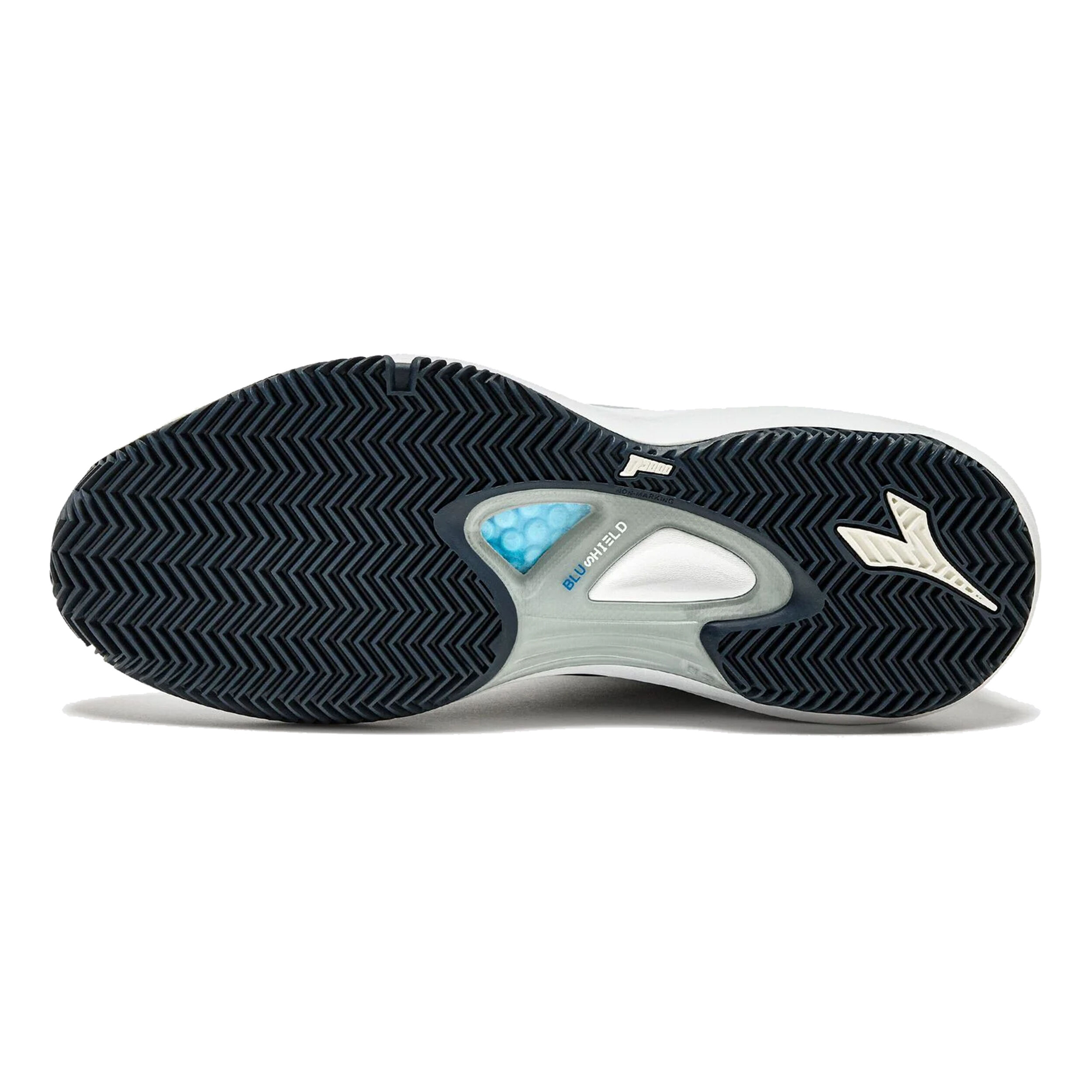 Speed Blushield Fly 4 + Sandplatzschuh Herren - Grau, Blau
