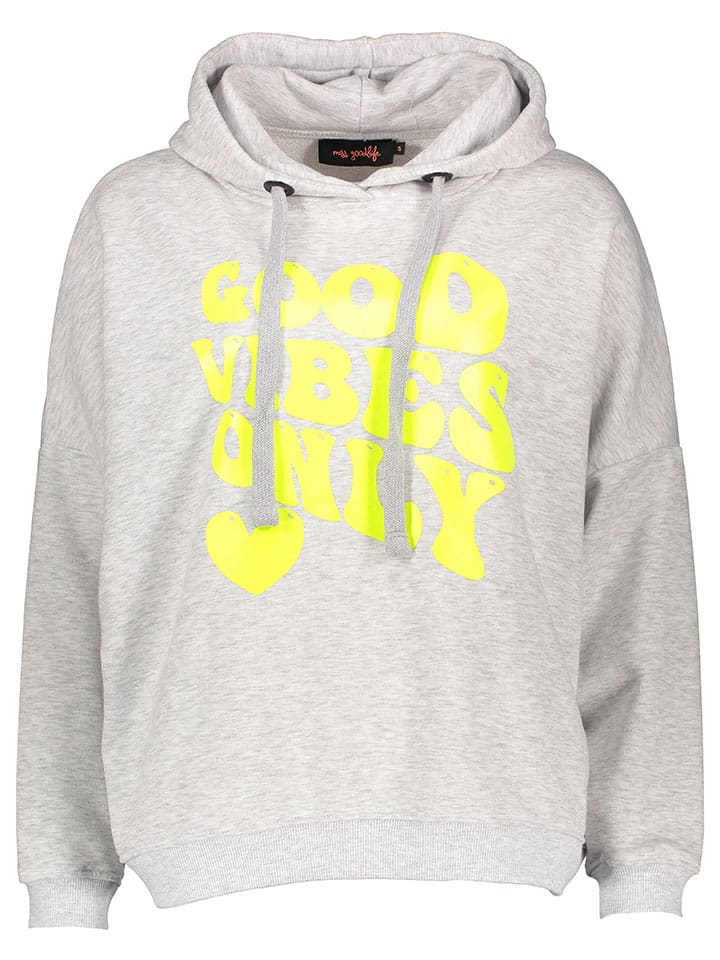 miss goodlife Hoodie in Hellgrau günstig kaufen