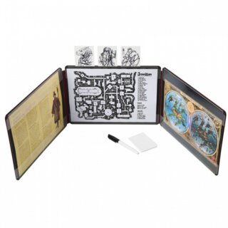 Dragon Shield Roleplaying - Game Master Screen - Blood Red