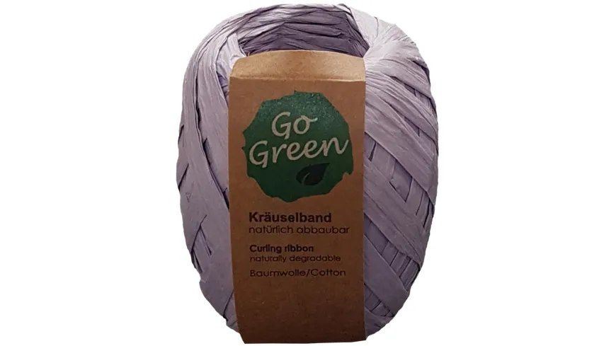 TRUBA GoGreen Raffia-Knäuel flieder 30 m