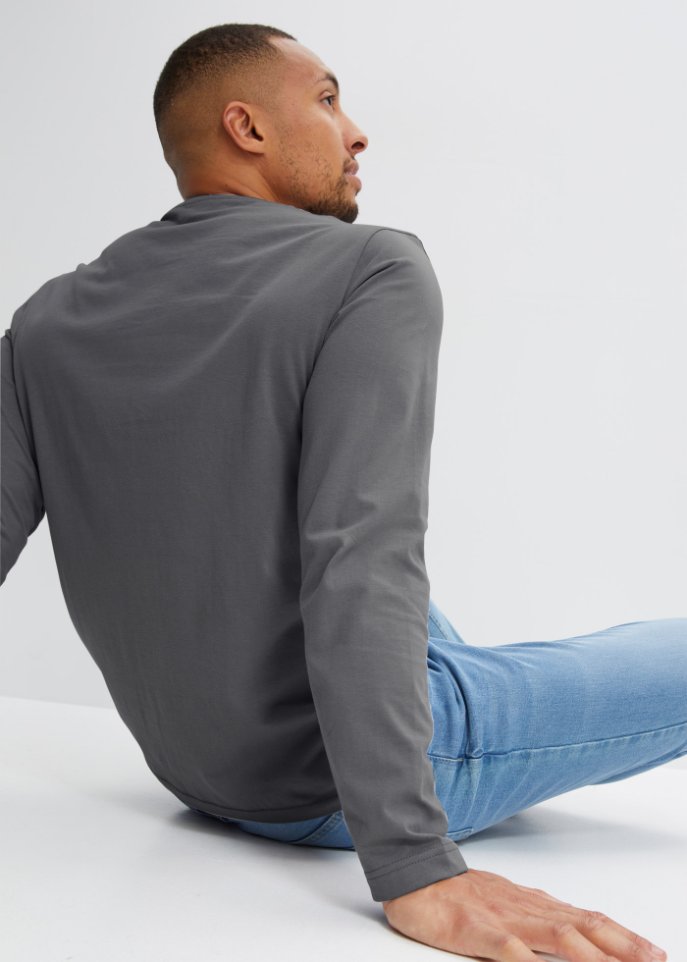 Langarmshirt aus Bio-Baumwolle