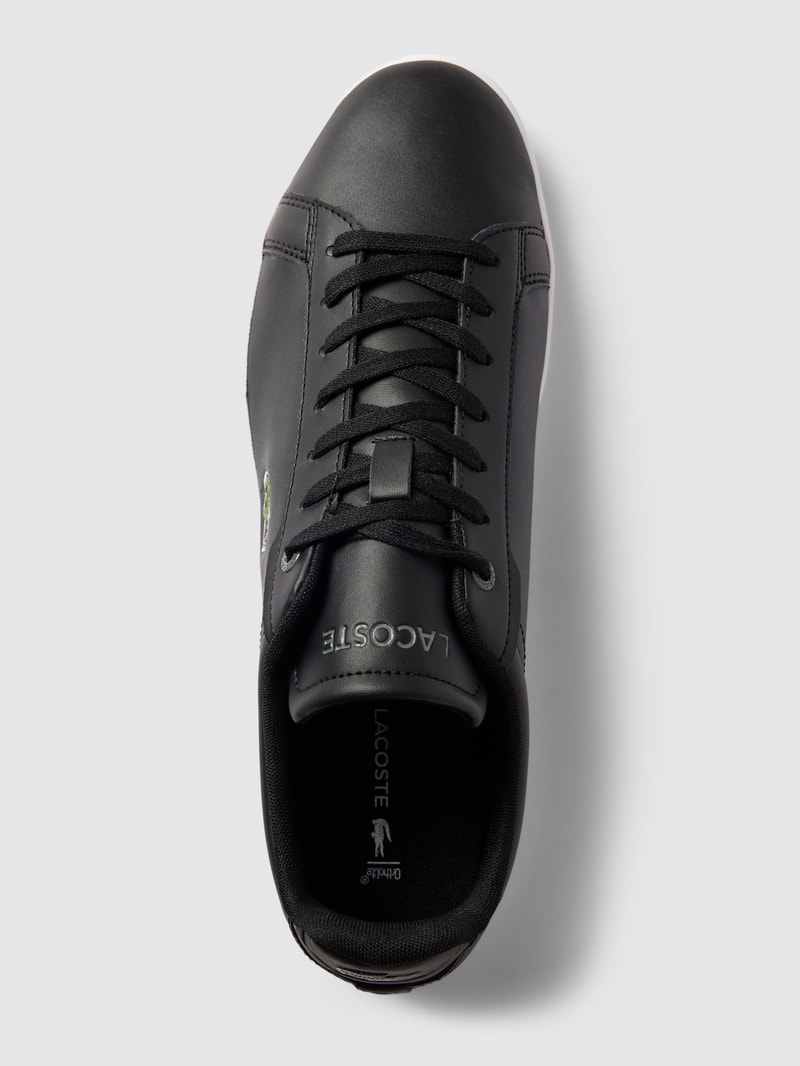 Sneaker mit Label-Print und Logo-Stitching Modell 'CARNABY' in schwarz