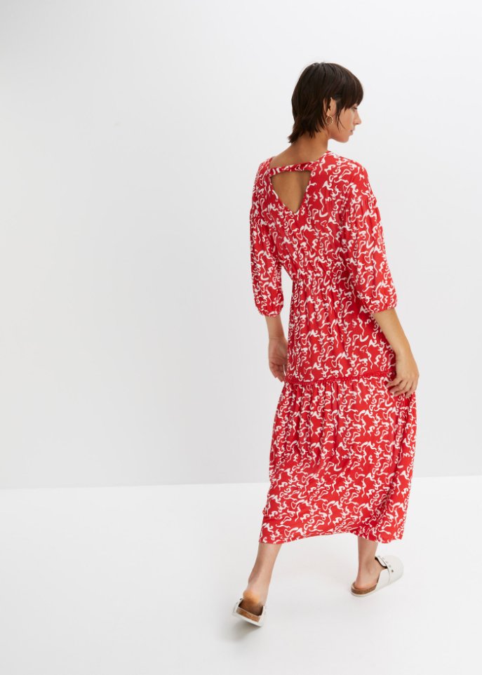 Maxikleid mit Cut-Out