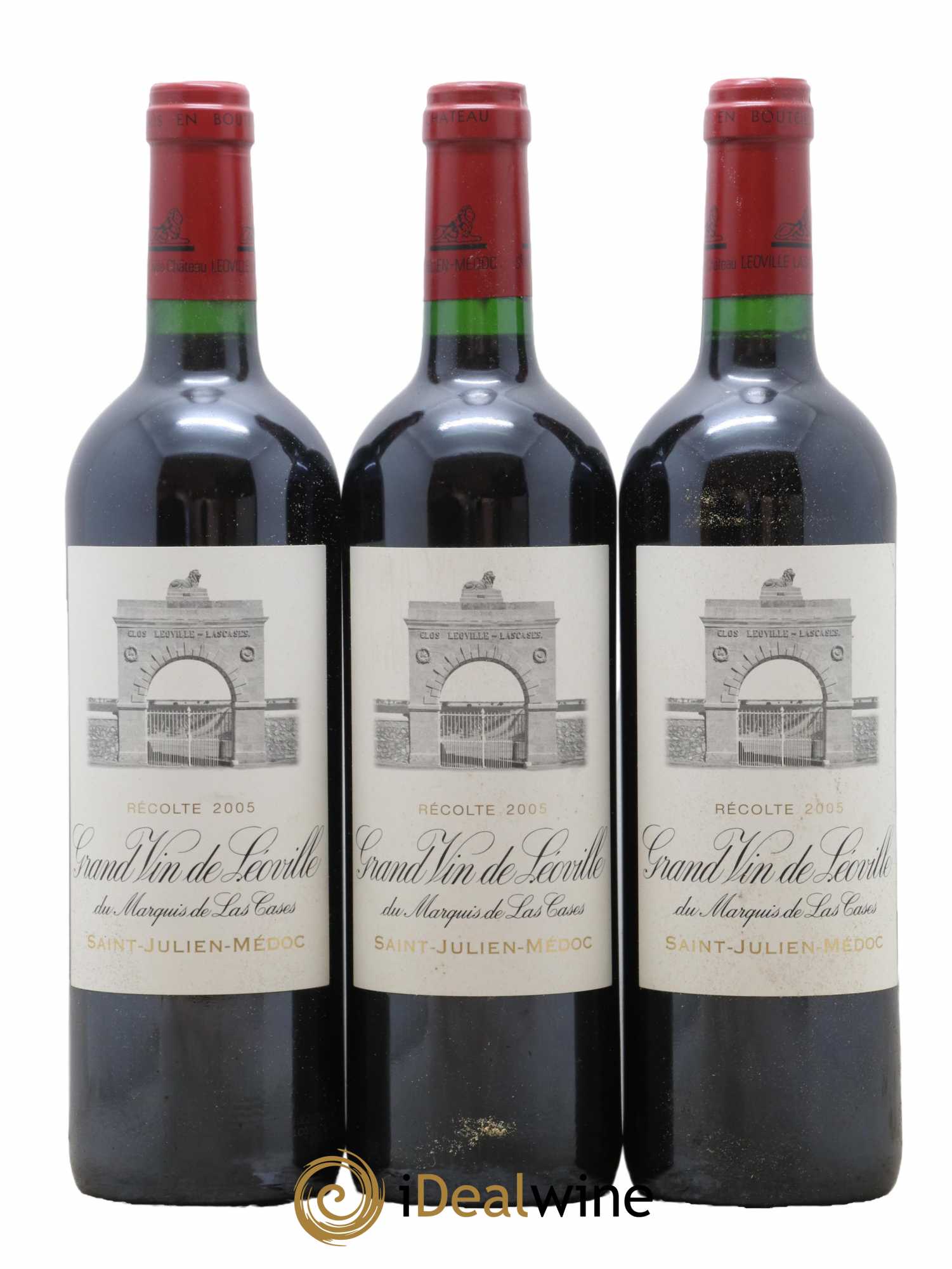 Château Léoville Las Cases 2ème Grand Cru Classé  2005 - Lot de 12 Bouteilles