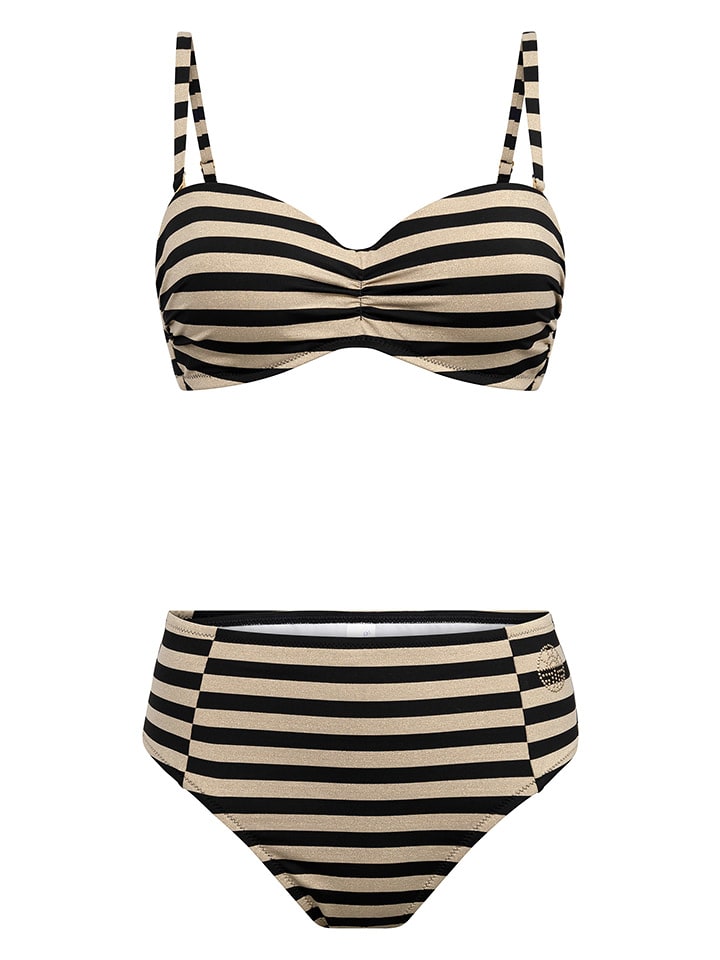 Féraud Bikini in Gold/ Schwarz günstig kaufen