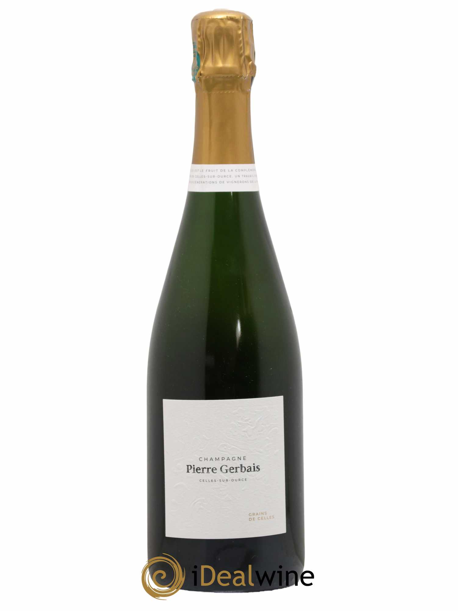 Champagne Grains de Celles Pierre Gerbais  - Lot de 1 Bouteille