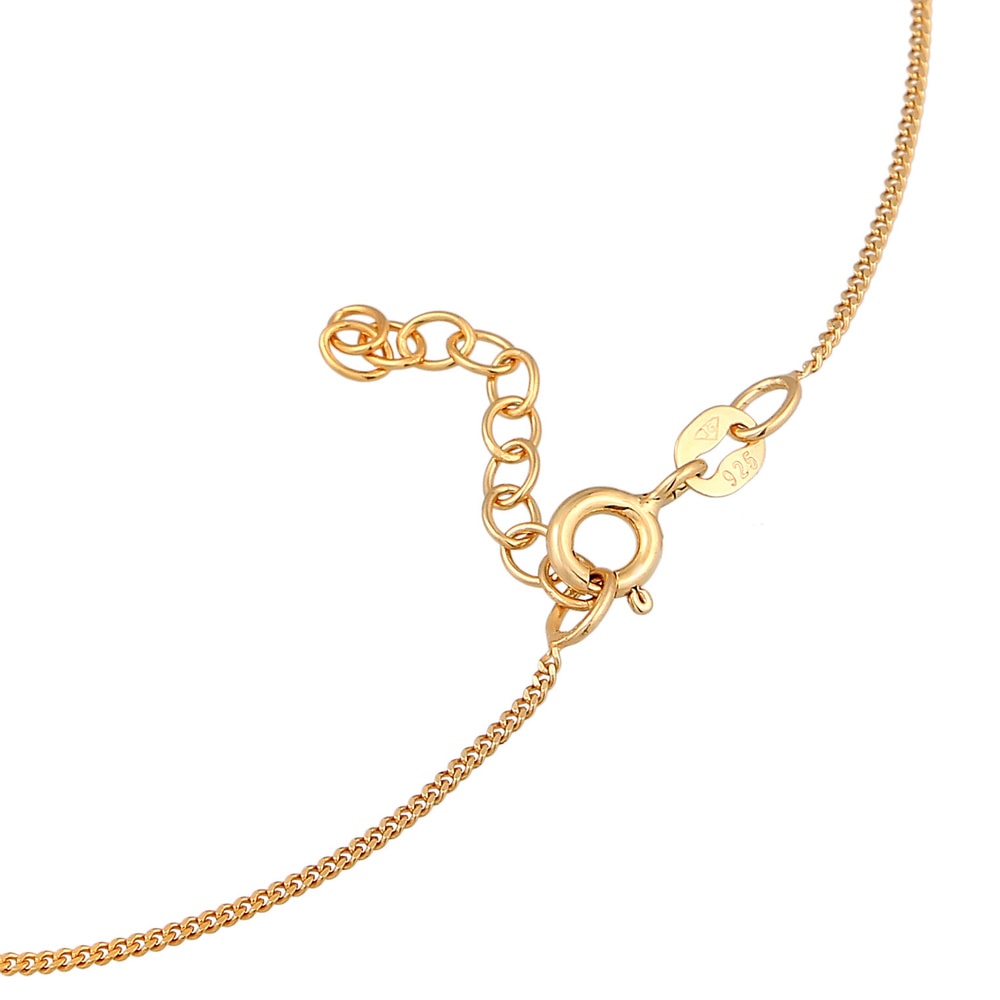 Elli Elli Bracelet de Cheville Femmes bracelet de cheville pendentif solitaire avec pi Bijoux