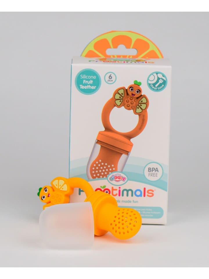 Kids Licesing Fruchtsauger Schnuller Frootimals Orangiefly in Orange günstig kaufen 12,5