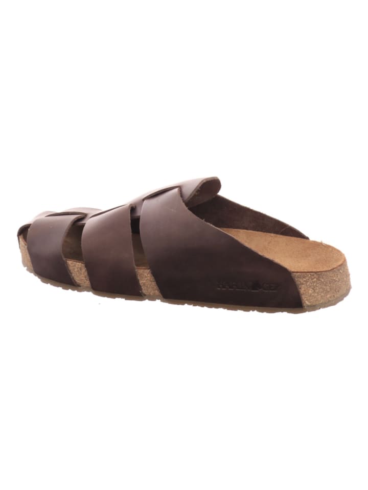 HAFLINGER Pantolette in braun günstig kaufen