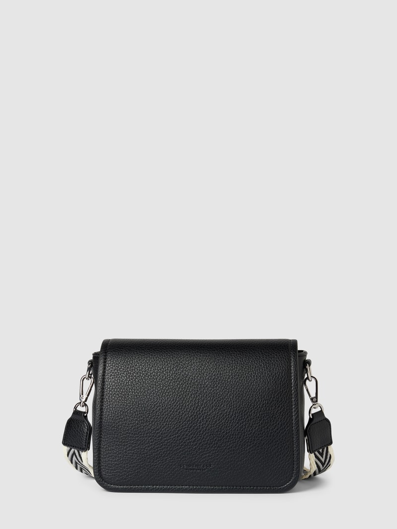Handtasche mit Magnetverschluss Modell 'DALE' in schwarz