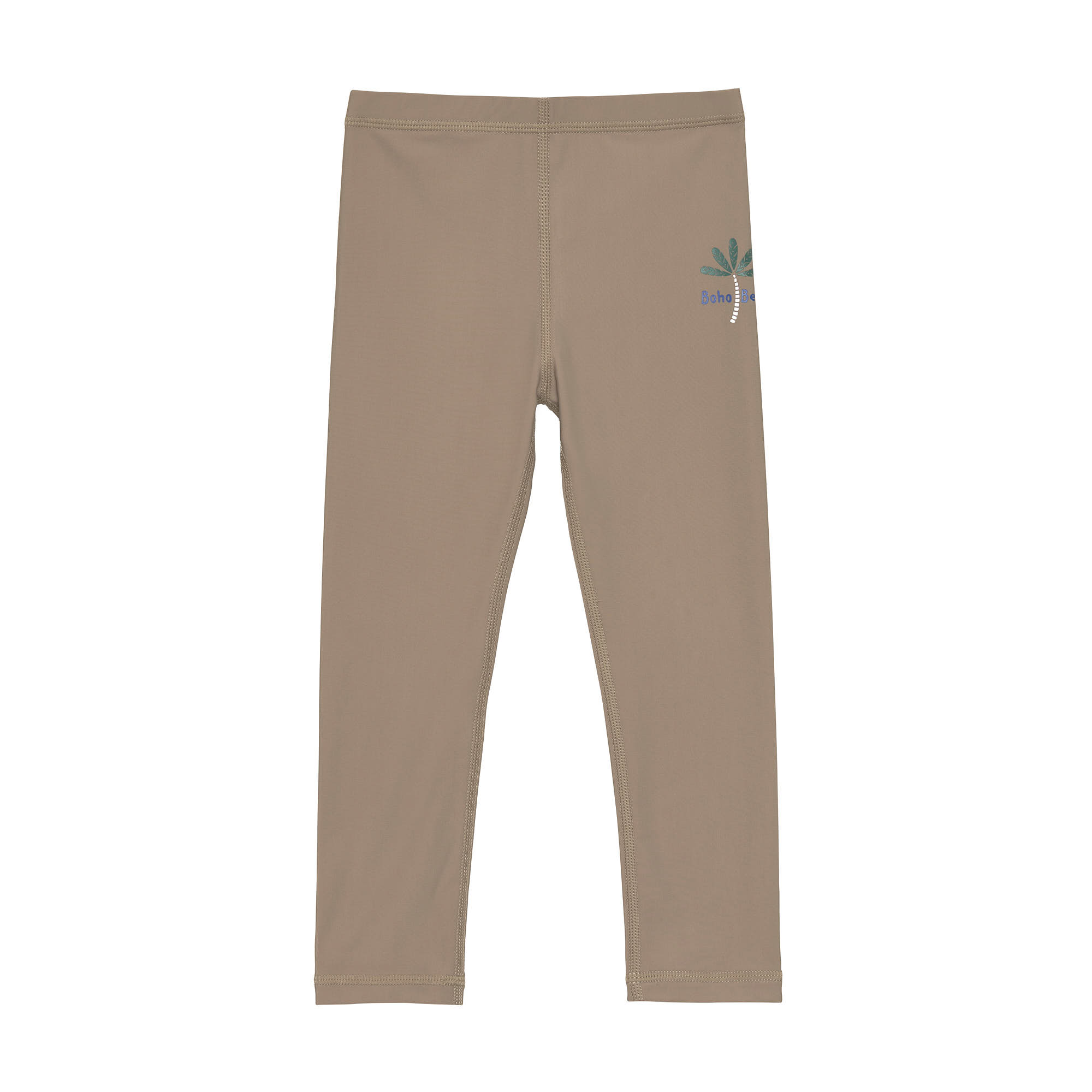 Badehose Kinder Lang (UV-Schutz), Braun