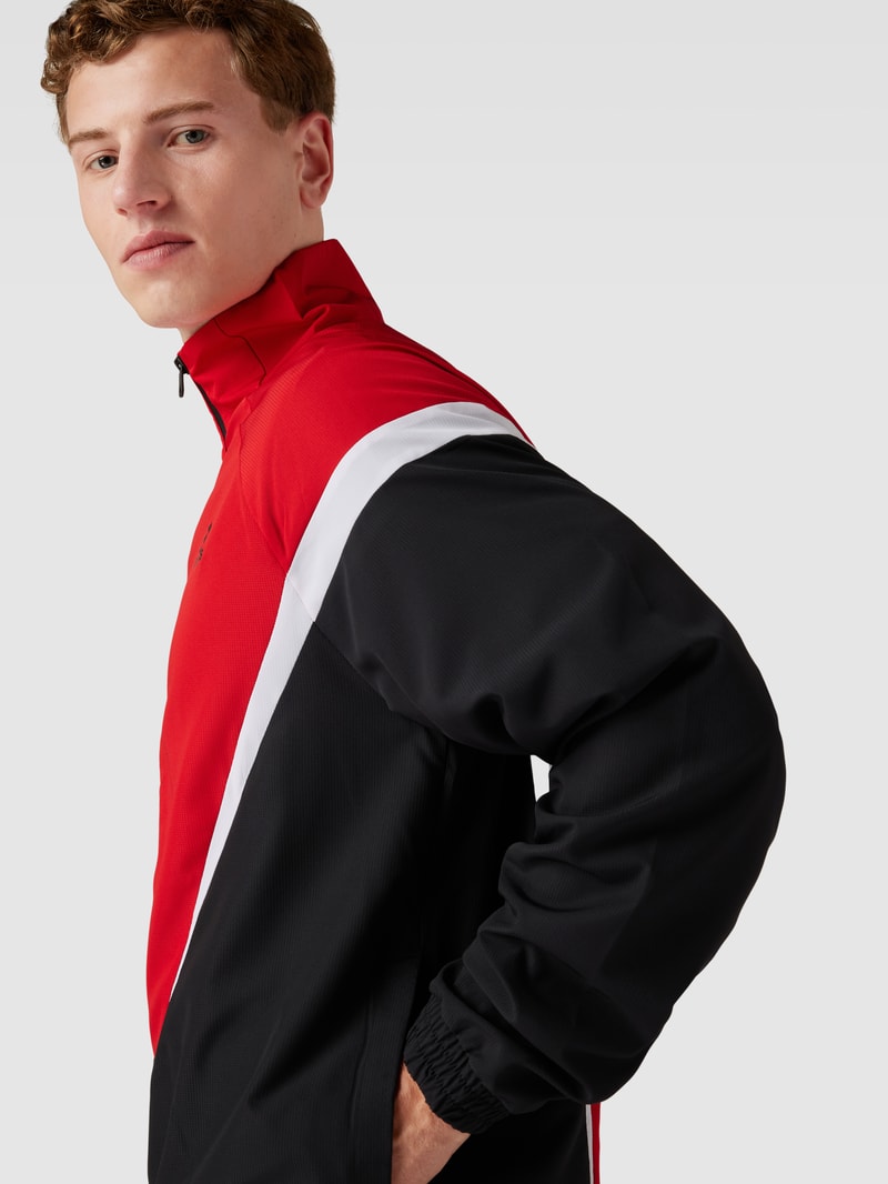 Sweatanzug mit Label-Details in schwarz