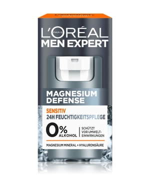 L'Oréal Men Expert Magnesium Defense 24H sensitive Feuchtigkeitspflege Gesichtscreme-50 ml