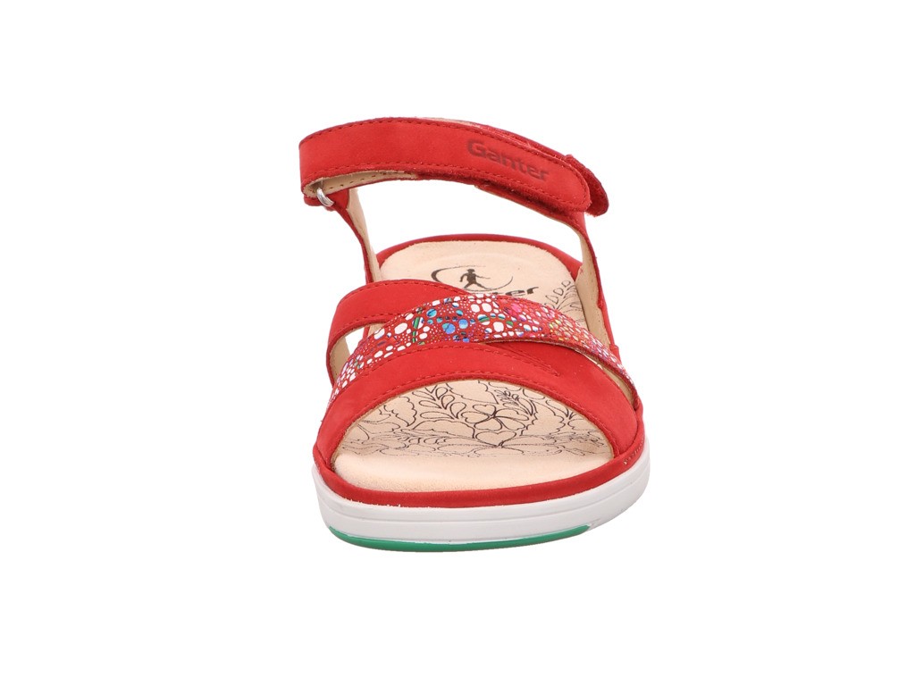 GANTER Klassische Sandalen rot Gina
