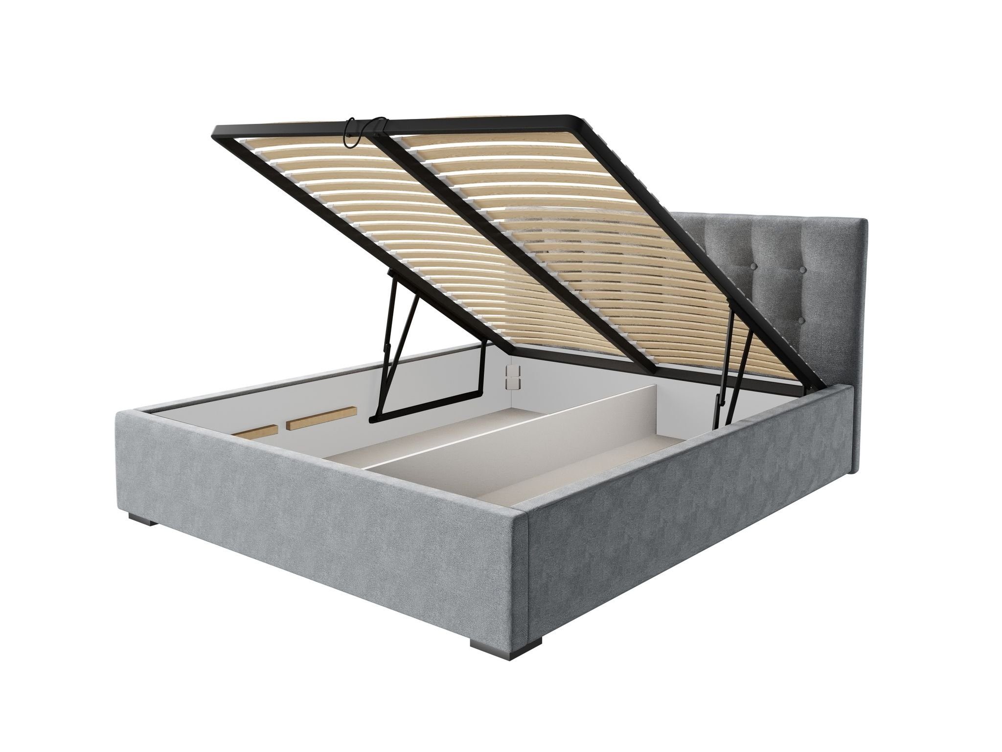Deine Möbel 24 Polsterbett Boxspringbett Komplettbett Ehebett SOFIA (120x200 140x200 160x200 180x200 200x200 Top Qualität), inkl. Lattenrost, Matratze optional