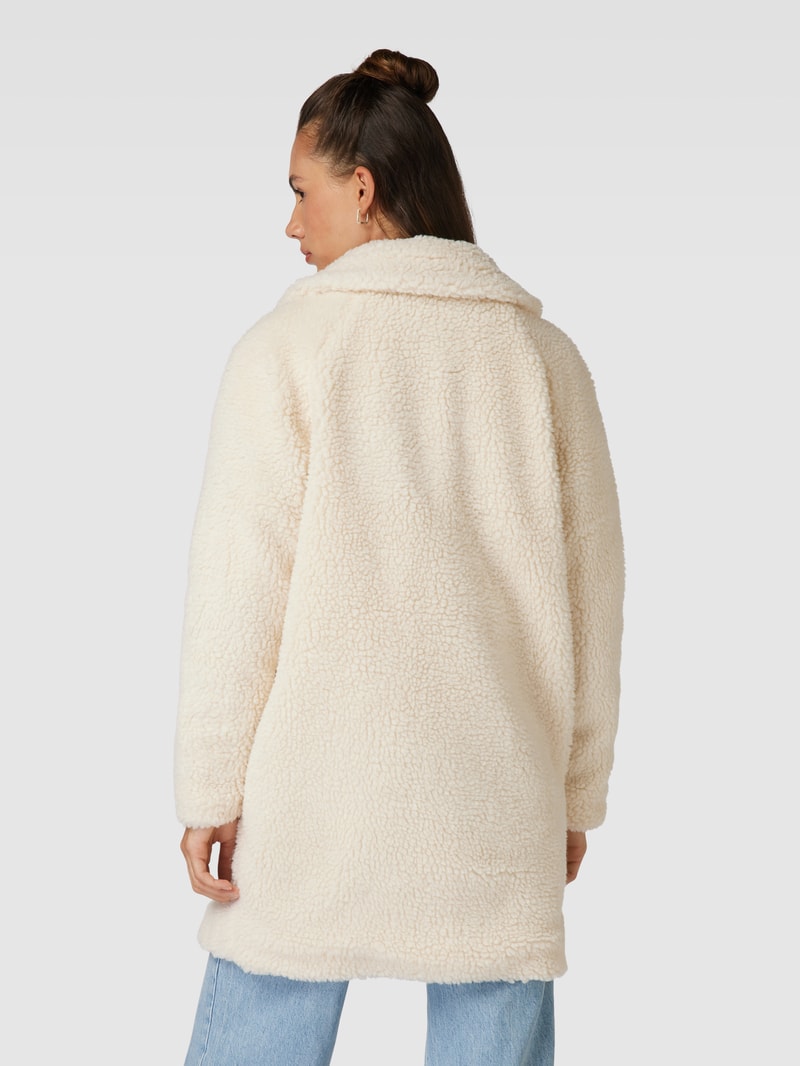 Mantel mit Teddyfell Modell 'NEWAURELIA' in offwhite