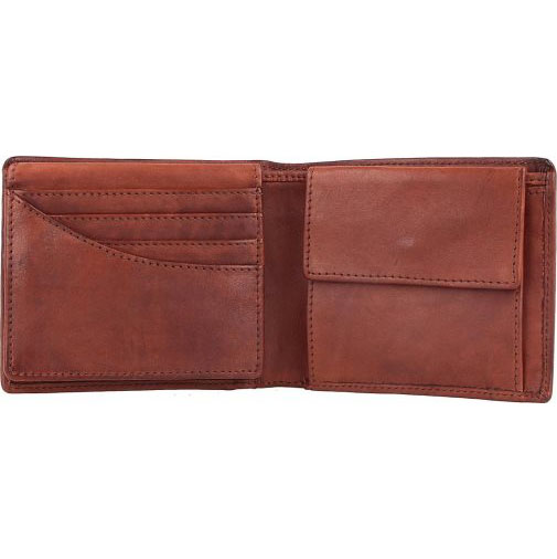 Greenburry Vintage Washed Geldbörse Leder 13 cm