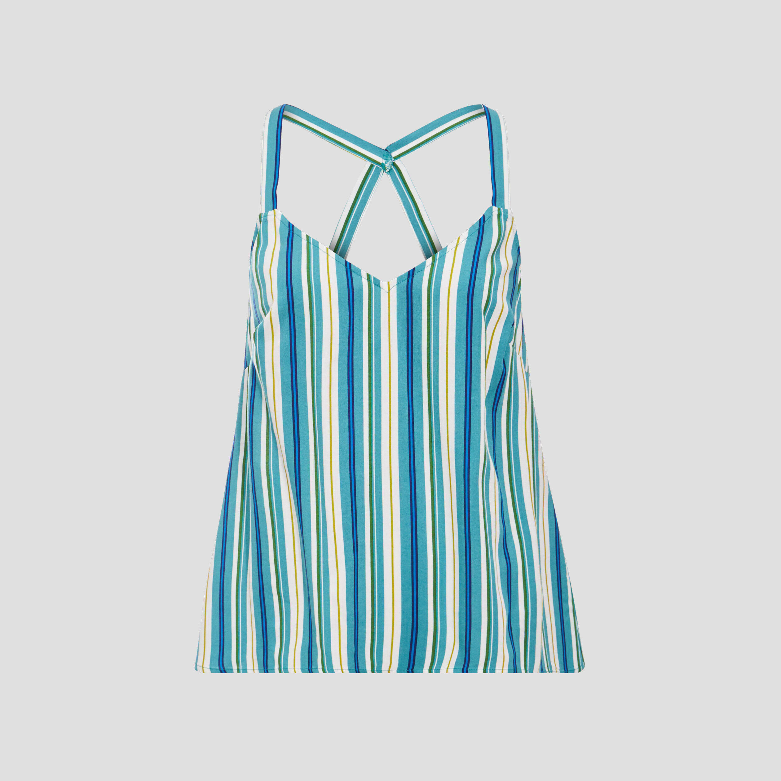 Blouse bretelles fines blanc femme | Cache Cache