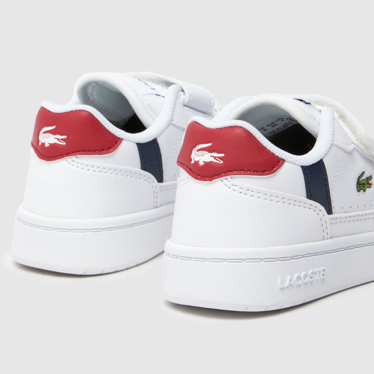 Lacoste fehér többszínű póló szett fiú kisgyermek tornacipő