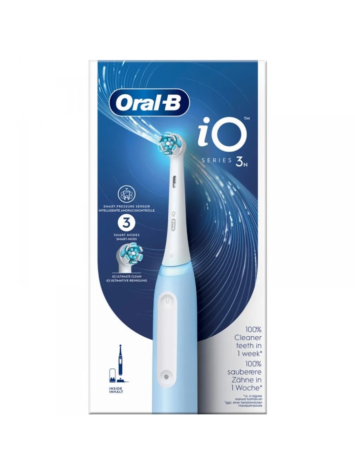 Oral-B iO Series 3n Elektrische Zahnbürste in Blau günstig kaufen Anzahl: 1 Set