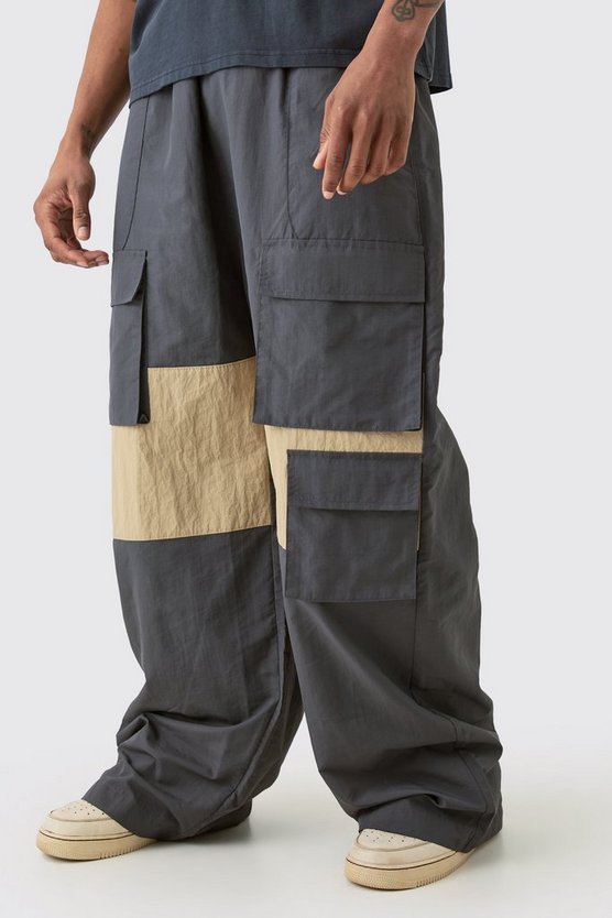 Tall Colorblock Cargo-Hose