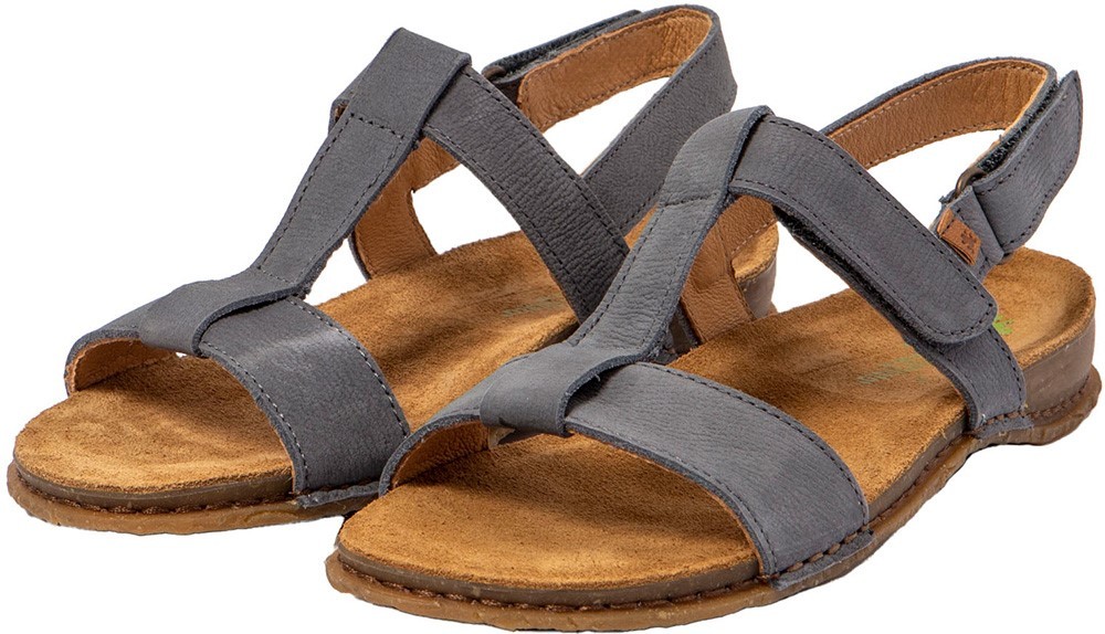 EL NATURALISTA Riemchen Sandalen blau