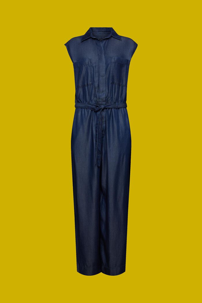 Langer Einteiler in Denim-Optik, TENCEL™