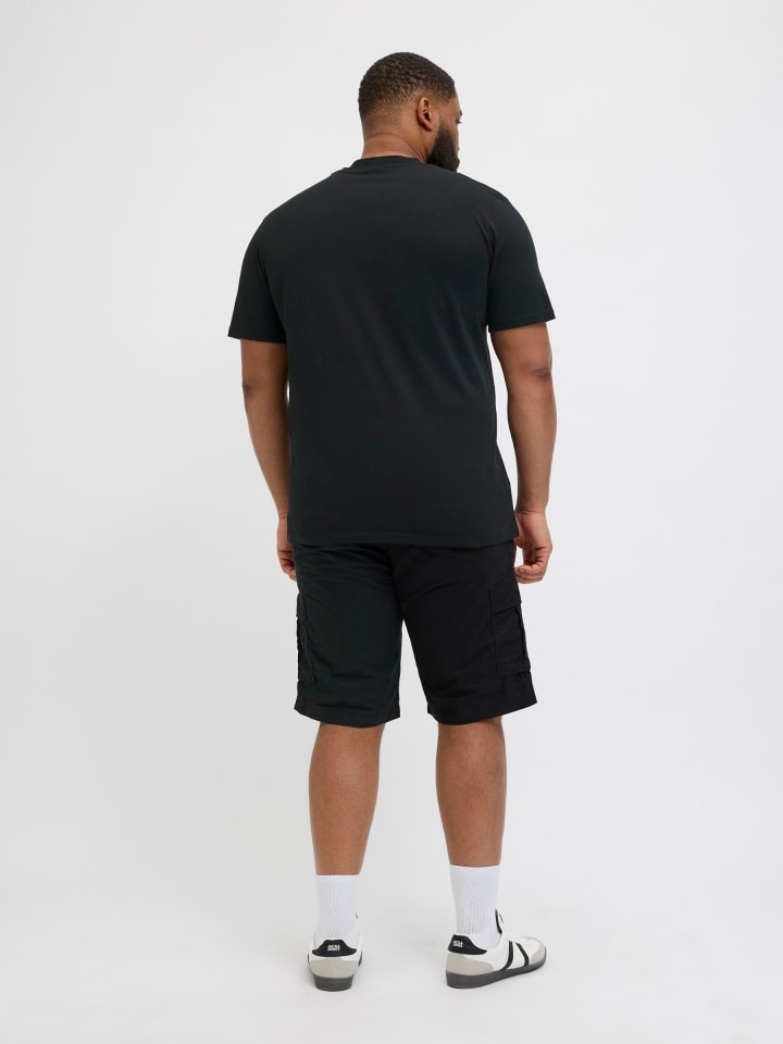 JACK & JONES PLUS T-shirt in Black günstig kaufen
