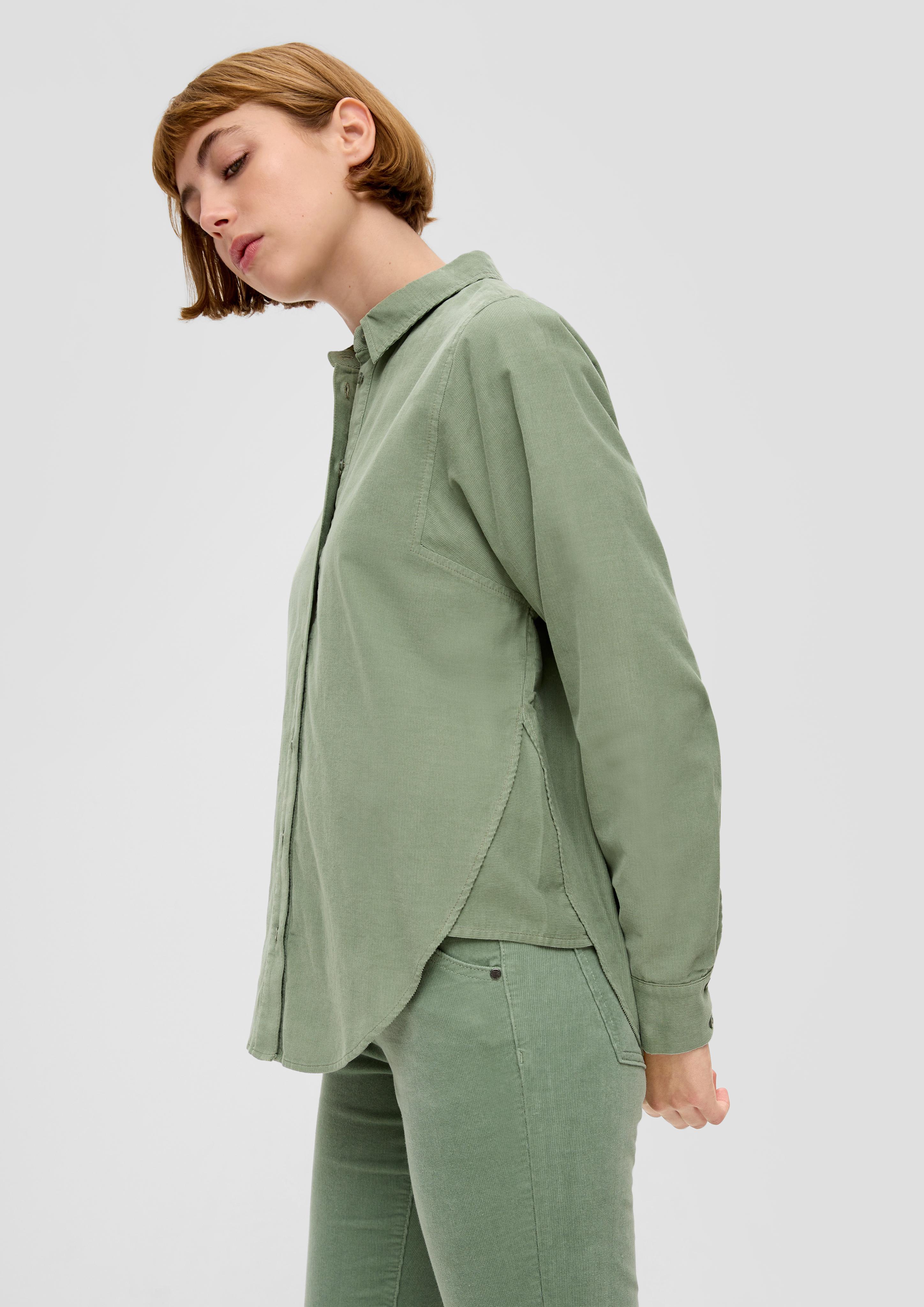Cordbluse aus Baumwolle  2136311-7210