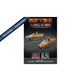 Sd Kfz 251 Flamethrower Platoon (x2 Plastic)